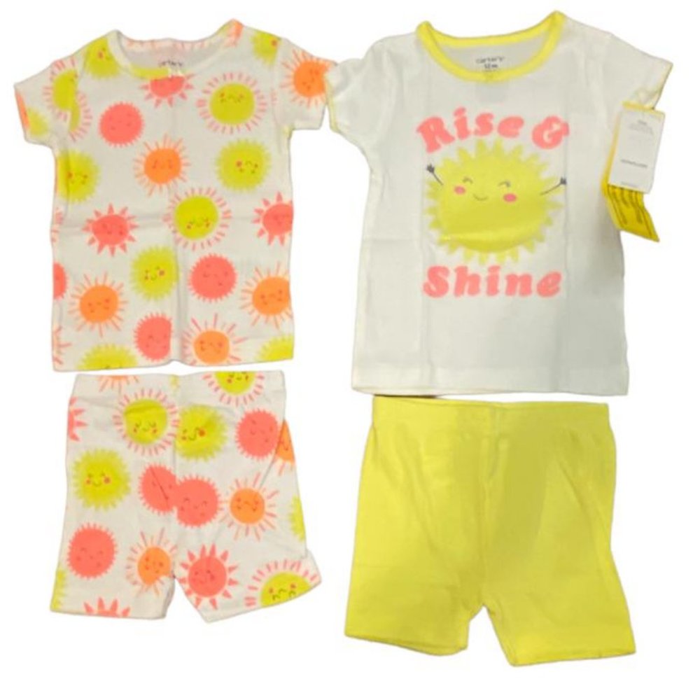 carter`s toddler and baby pillama set